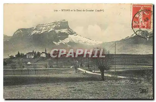 Cartes postales Myans et la Dent de Granier