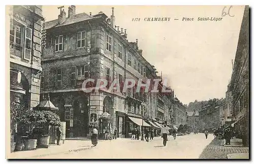 Cartes postales Chambery Place Saint Leger