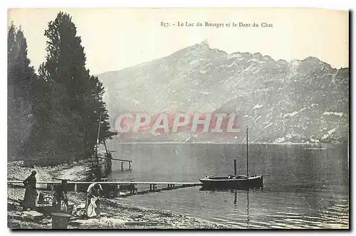 Ansichtskarte AK Le Lac du Bourget et la Dent du Chat