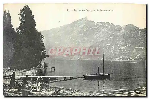 Cartes postales Le Lac du Bourget et la Dent du Chat