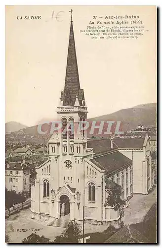 Ansichtskarte AK La Savoie Aix les Bains la Nouvelle Eglise