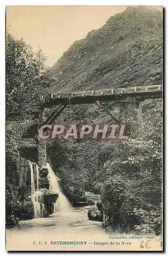 Cartes postales Esterencuby Gorges de la Nive