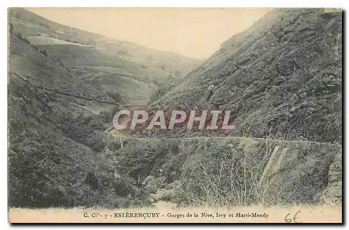 Ansichtskarte AK Esterencuby Gorges de la Nive Irey et Henri Mendy