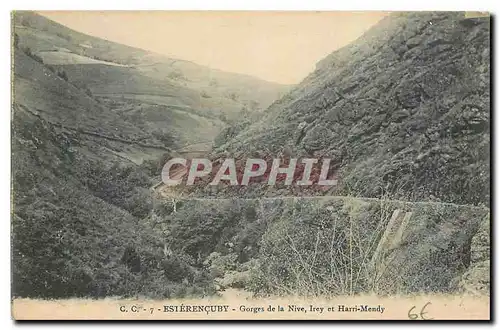 Cartes postales Esterencuby Gorges de la Nive Irey et Henri Mendy