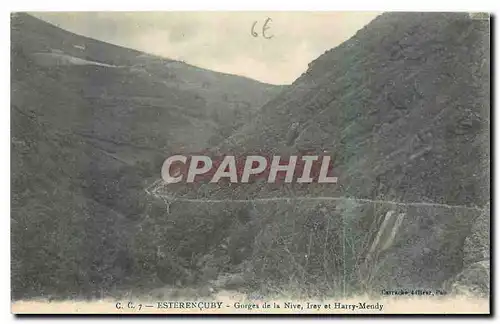 Ansichtskarte AK Esterencuby Gorges de la Nive Irey et Herry Mendy
