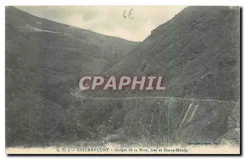 Cartes postales Esterencuby Gorges de la Nive Irey et Herry Mendy