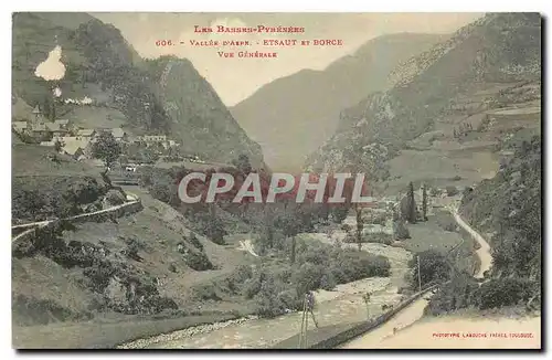 Ansichtskarte AK Les Basses Pyrenees Vallee Etsaut et Borce vue generale