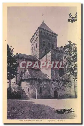 Cartes postales Sauveterre de Bearn l'Eglise du XI siecle