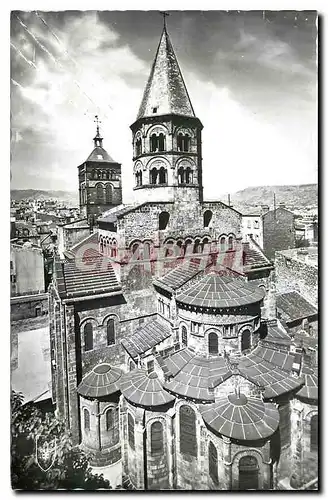 Ansichtskarte AK L'Auvergne pittoresque Chevet de la Basilique Notre Dame du Port a Clermont Ferrand exemple acco