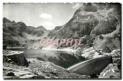 Ansichtskarte AK Vallee d'Ossau B P le lac et son barrage