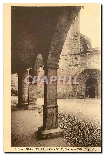 Cartes postales Oloron Ste Marie EGlise Ste Croix 1080