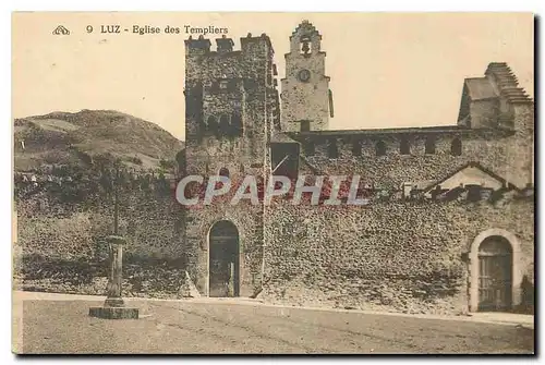 Cartes postales Luz Eglise des Templiers