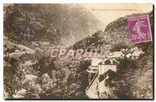 Cartes postales Vue de St Sauveur les Bains