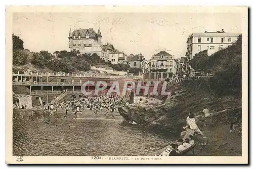 Cartes postales Biarritz le Port Vieux