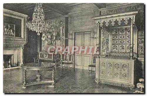 Cartes postales Pau Chambre a Coucher a Henri IV