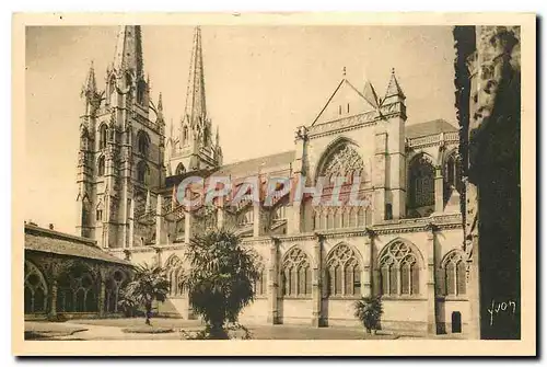 Ansichtskarte AK Bayonne Basses Pyrenees Cathedrale Sainte Marie Facade Sud