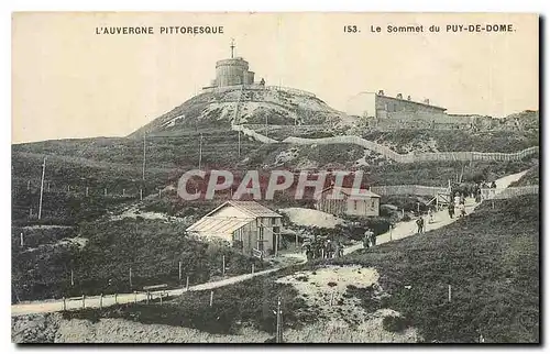 Ansichtskarte AK L'Auvergne Pittoresque le Sommet du Puy de Dome