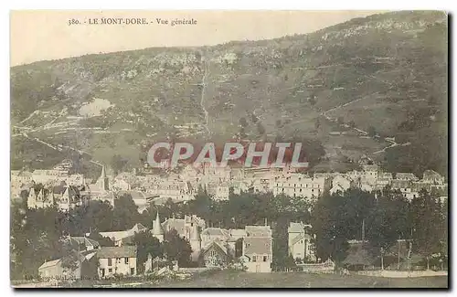 Cartes postales Le Mont Dore Vue generale