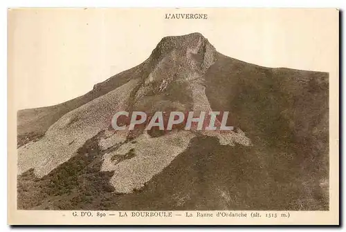 Ansichtskarte AK L'Auvergne La Bourboule La Banne d'Ordanche