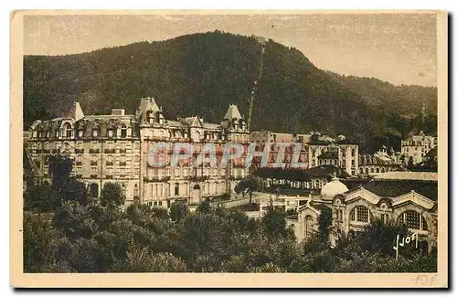 Cartes postales La Bourboule Puy de Dome Les hotels et Charlannes