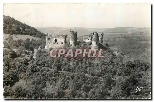 Cartes postales Vallee de la Sioule Chateau Rocher