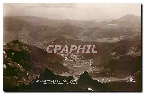 Ansichtskarte AK La Vallee du Mont Dore Vue du Sommet du Sancy