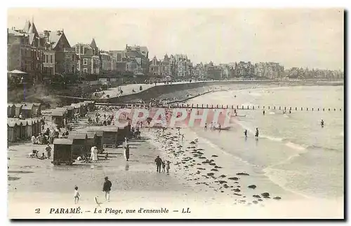 Cartes postales Parame La Plage vue d'ensemble