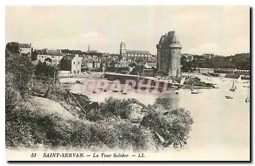 Cartes postales Saint Servan La Tour Solidor