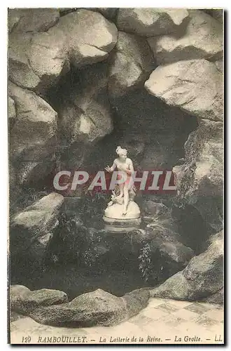 Cartes postales Rambouillet La Laiterie de la Reine La Grotte