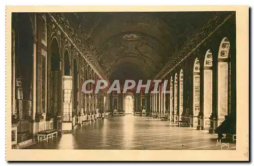 Cartes postales Les Petits Tableaux de Versailles La Galerie des Glaces