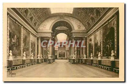 Cartes postales Les Petits Tableaux de Versailles La Galerie des Batailles