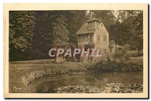 Cartes postales Les Petits Tableaux de Versailles Hameau du Petit Trianon le moulin de la Reine