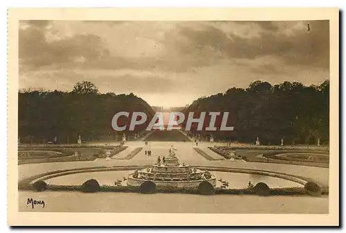 Ansichtskarte AK Les Petits Tableaux de Versailles Perspective des Marches de Latone le Bassin de Latone le Tapis