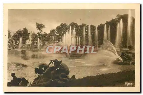 Cartes postales Les Petits Tableaux de Versailles Le Bassin de Neptune Grandes Eaux