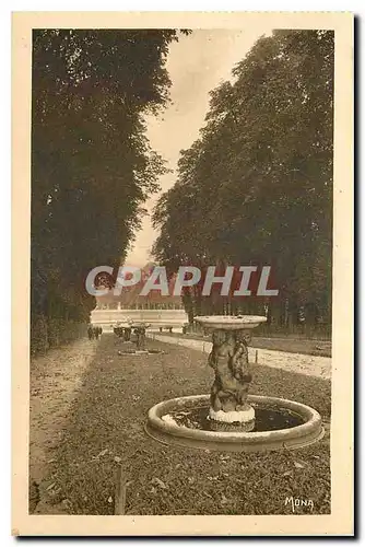 Cartes postales Les Petits Tableaux de Versailles L'Allee d'Eau ou des Marmousets Serie de 22 bassins supportes