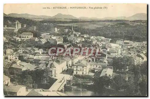 Cartes postales Auvergne Pontgibaud Vue generale