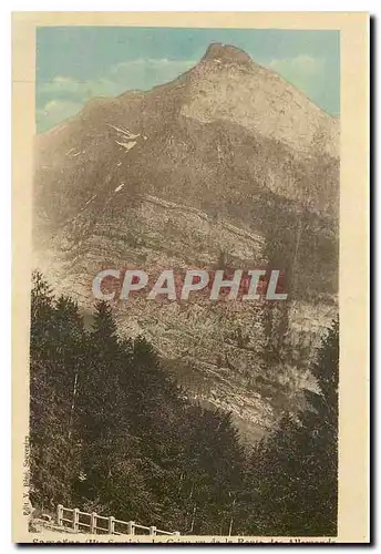 Cartes postales Samoens Le Crieu vu de la Route des Allemands