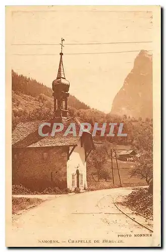 Ansichtskarte AK Samoens Chapelle de Berouze