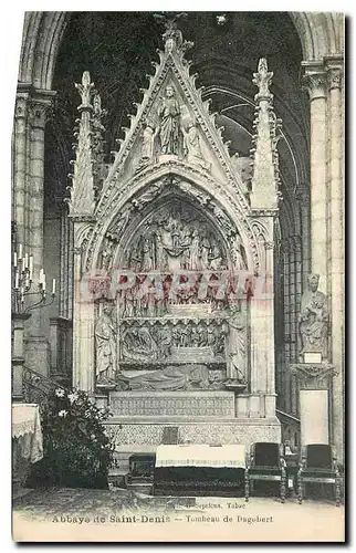 Cartes postales Abbaye de Saint Denis Tombeau de Dagobert