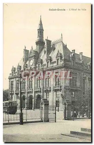 Cartes postales Saint Denis L'Hotel de Ville