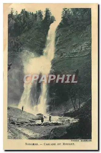 Ansichtskarte AK Samoens Cascade du Rouget