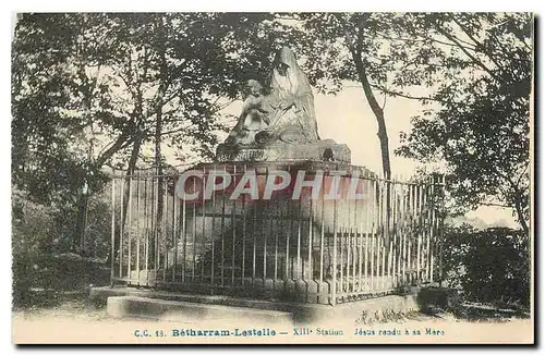 Cartes postales Betharram Lestelle XIII Station Jesus rendu a sa Mere