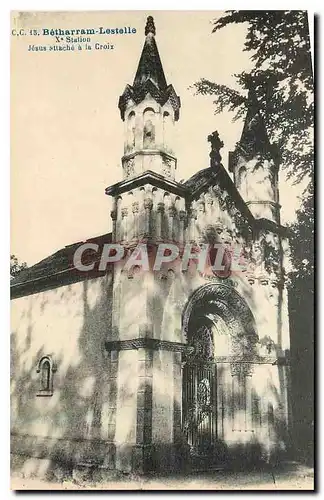 Cartes postales Betharram Lestelle X Station Jesus attache a la Croix