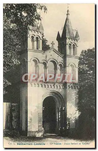 Cartes postales Betharram Lestelle III Station Jesus devant le Carphe