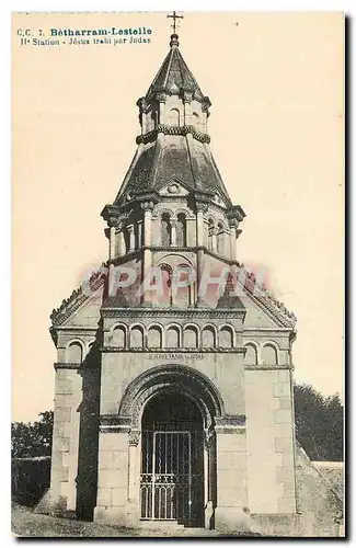 Cartes postales Betharram Lestelle II Station Jesus trahi par Judas