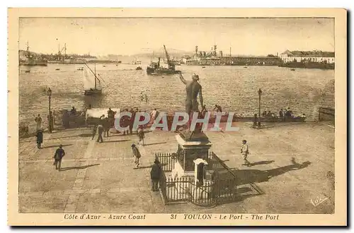 Cartes postales Cote d'Azur Toulon Le Port