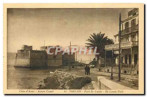 Ansichtskarte AK Cote d'Azur Toulon Fort St Louis