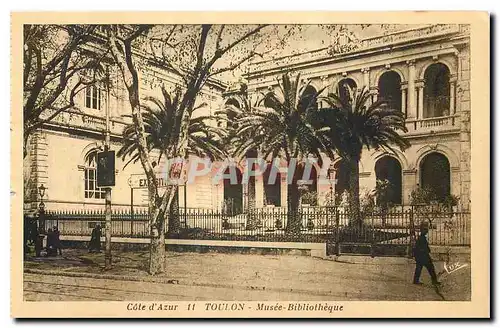 Cartes postales Cote d'Azur Toulon Musee Bibliotheque