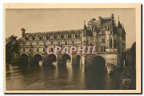 Ansichtskarte AK La Douce France Chateaux de la Loire Chateau de Chenonceaux Facade Nord est