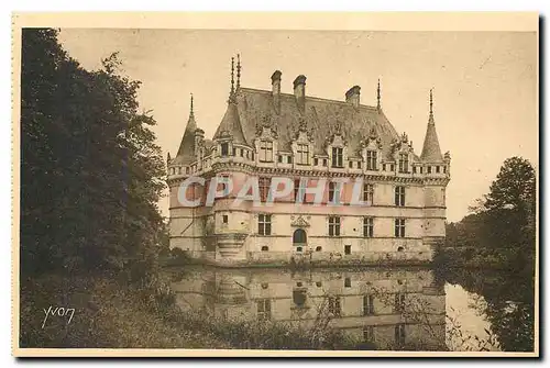 Cartes postales La Douce France Chateaux de la Loire Chateau d'Azay le Rideau